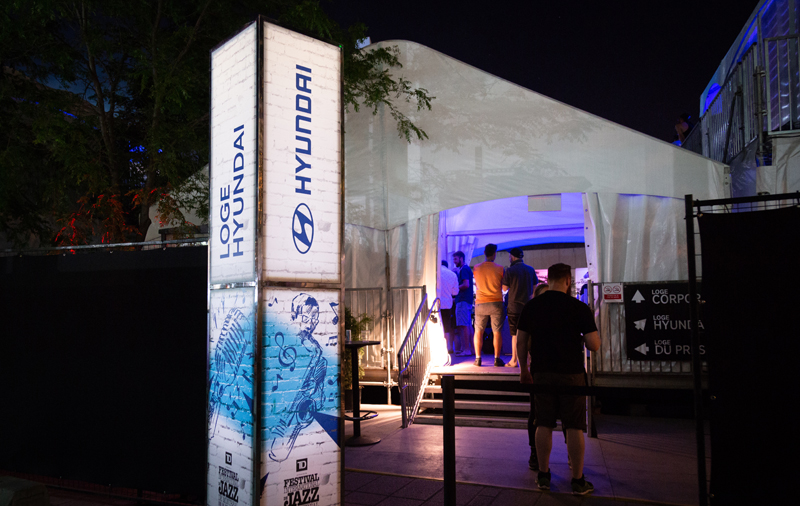 Montreal Jazz Festival Activation
